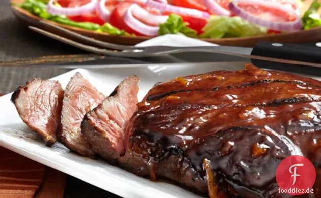 Gegrillte BBQ-Steak