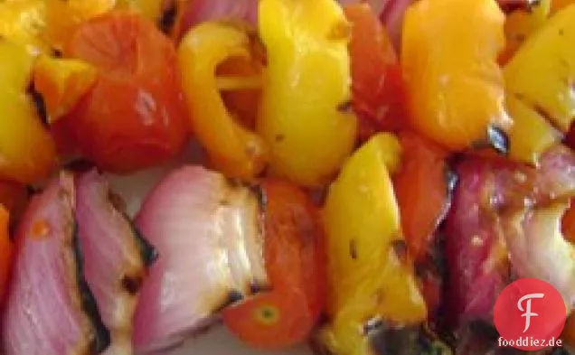 Gegrillte Veggie Spieße
