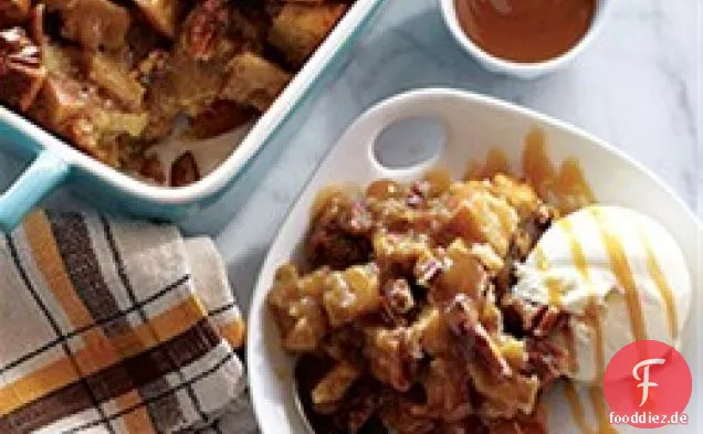 Pecan Pie Brot Pudding