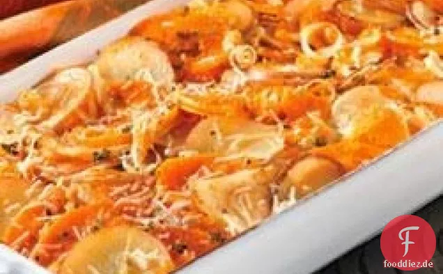Wurzelgemüse-Gratin