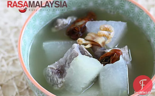 Rezept für Wintermelonensuppe