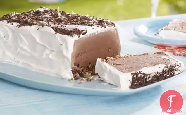 Schokolade Cookie Eis Scheibe