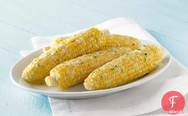 Fantastischer gegrillter Mais auf dem Kolben