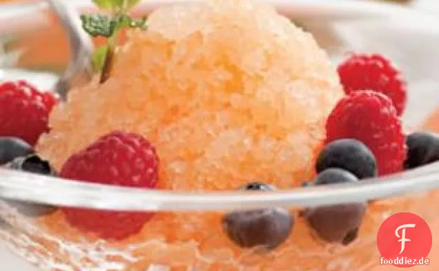 Melone & Apfel-Granita