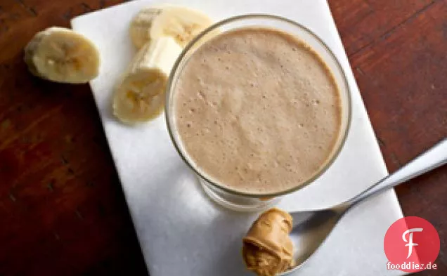Bananen-Erdnussbutter-Smoothie