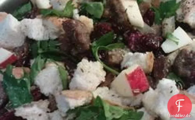 Cranberry, Wurst und Apfelfüllung