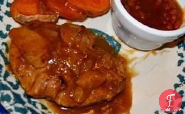 Apfel Schweinekoteletts