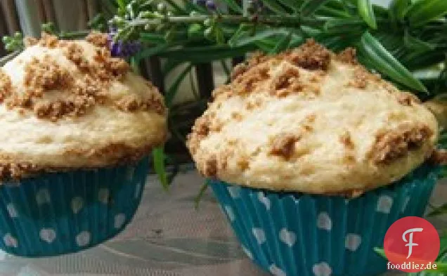 Brauner Zucker Instant-Haferflocken Muffins