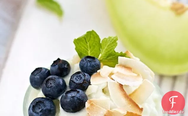 Honigtau Eis Milch