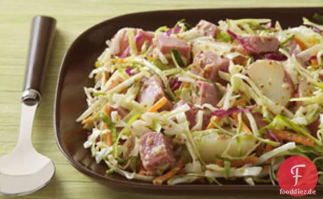 Corned Beef, Kartoffel-Krautsalat