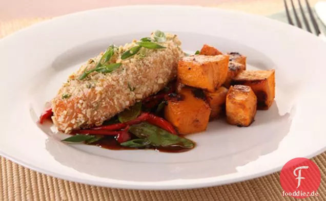 Asiatische Mandel-Lachs