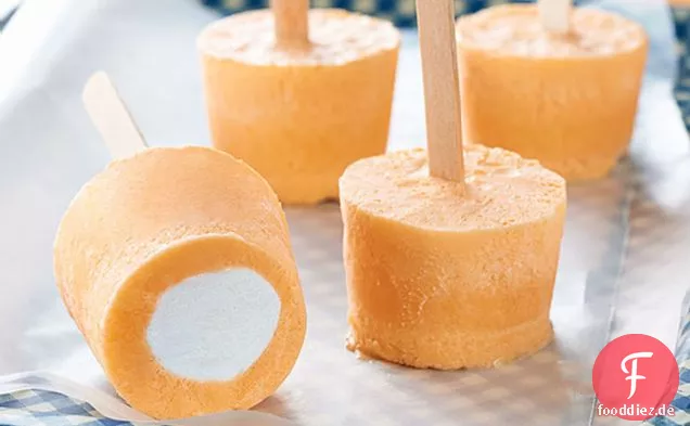 Orange-Marshmallow Pops