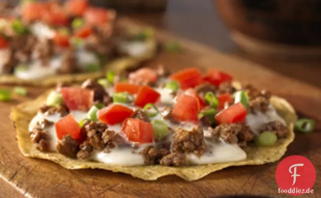 Tostadas mit Queso Blanco