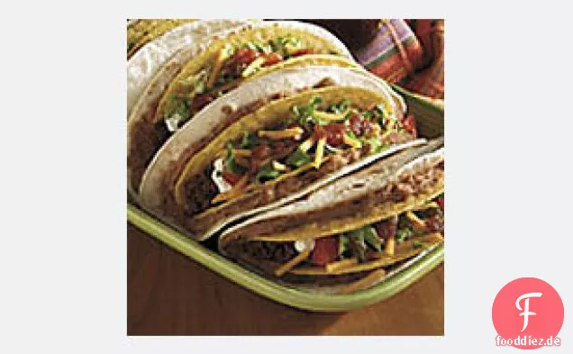Doppeldecker-Tacos