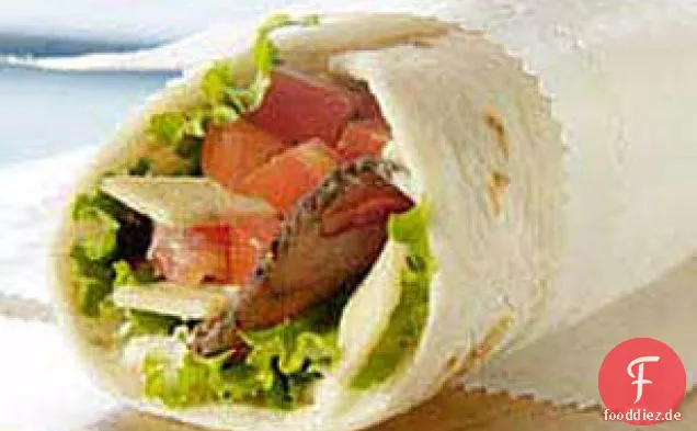 Einfach Wrap Roastbeef Sandwich