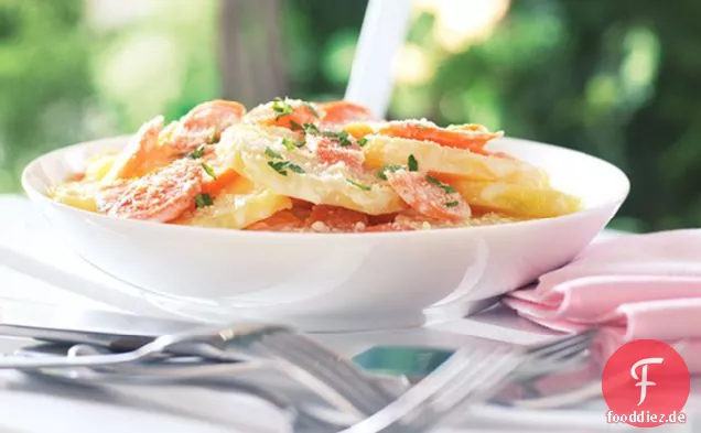 BBQ Überbackene Kartoffeln