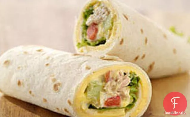 Thunfisch-Salat-Wrap