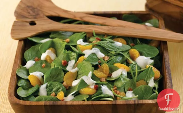 Orangen-Spinat-Salat