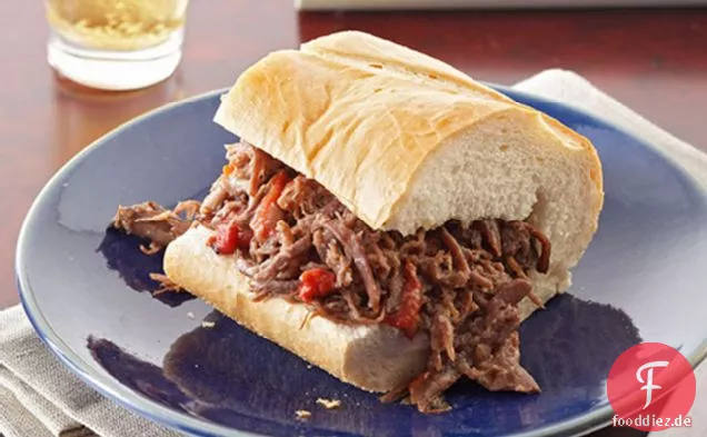 Italienisches Rindfleisch für Sandwiches