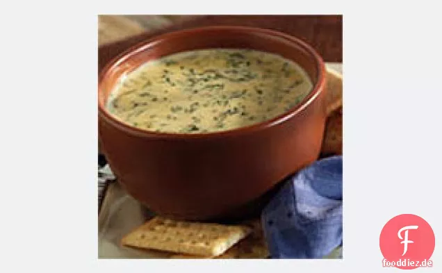 Käsige Spinatsuppe