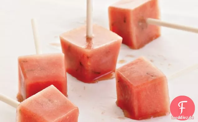 Geprägt Wassermelonen-Eis Am Stiel