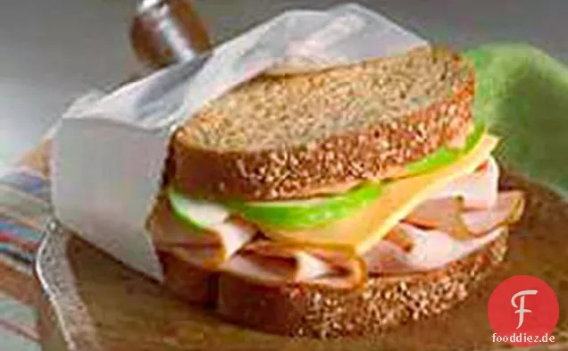 Türkei-Apfel-Sandwich