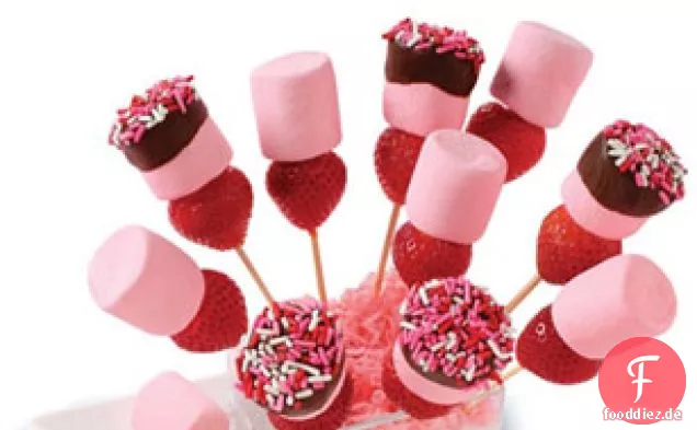 Erdbeer-Marshmallow-Wasseramsel