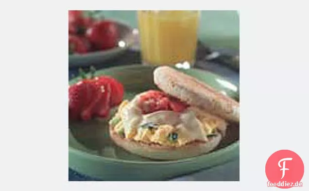 Pepperjack Frühstück Sandwich