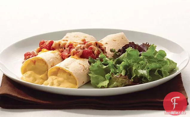 Cheesy Huhn Enchiladas
