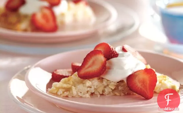 Kokosnuss-Makronen-Shortcake