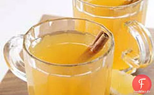 Warme gewürzte Apfellimonade