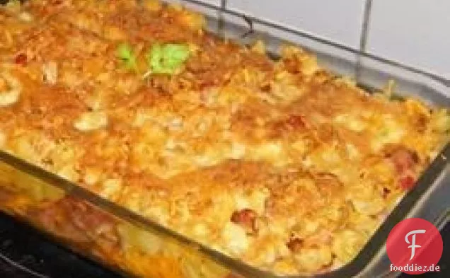Kielbasa Pasta-Auflauf