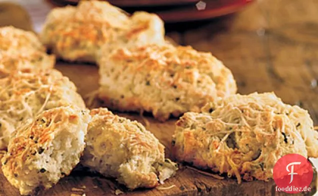 Parmesan-Basilikum-Gebäck