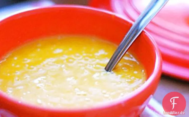 Kürbis-Apfelessig-Suppe