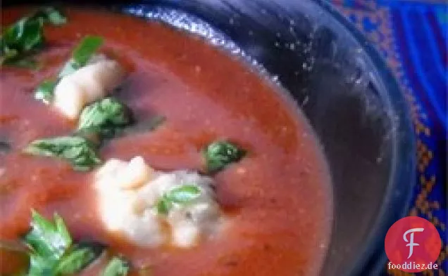 Geräucherte Tomaten-Bisque