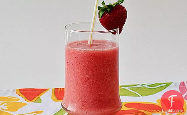 Erdbeer-Wassermelonen Slush