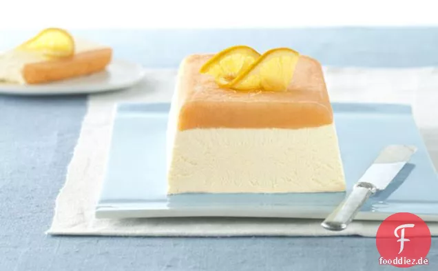 Frosty Orange Creme Geschichtet Dessert
