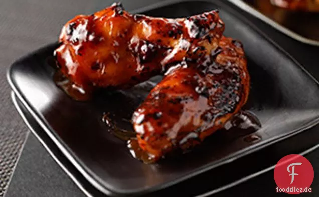 Würzige Honig BBQ Flügel