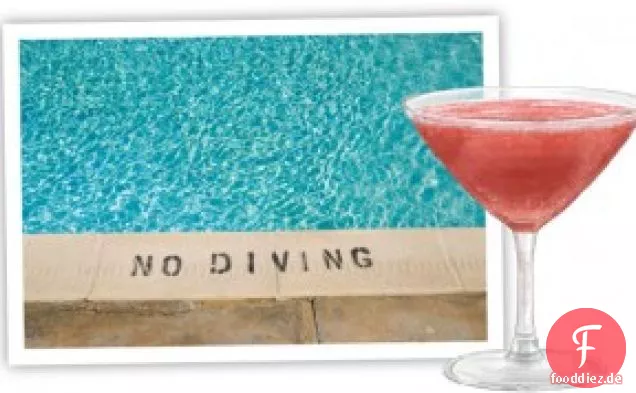 Gefrorene Wassermelone Martini