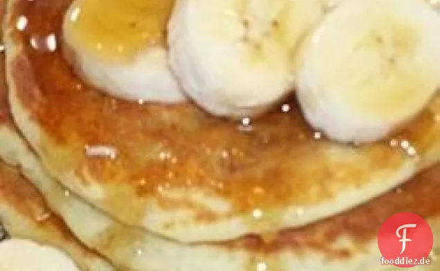 Bananenpfannkuchen der einfache Weg