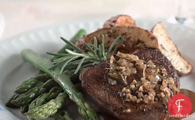 Gebratenes Rosmarin-Rinderfilet