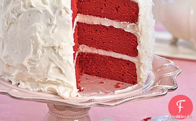 Roter Samt Schicht Kuchen