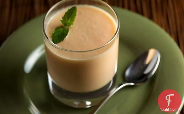 Gekühlte Ingwer-Cantaloupe-Suppe