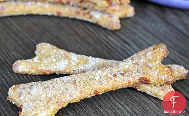 Fleischige Käse-Mais-Knochen