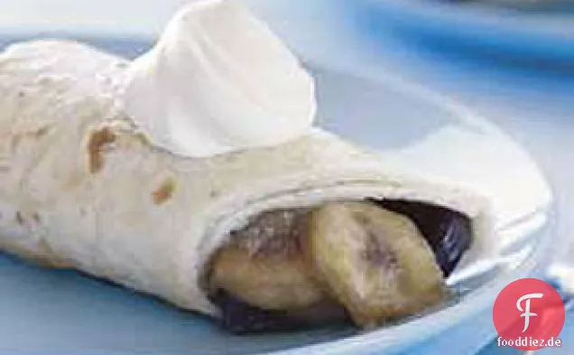 Warme Schokoladenbanane 