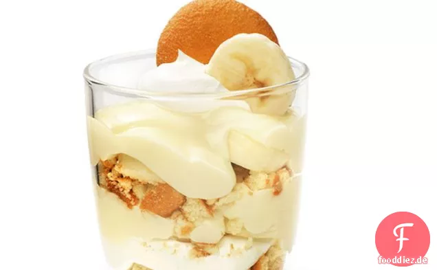 Einfache Bananenpudding-Parfaits