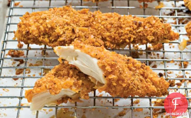 Pecan-verkrustete Hühnertender