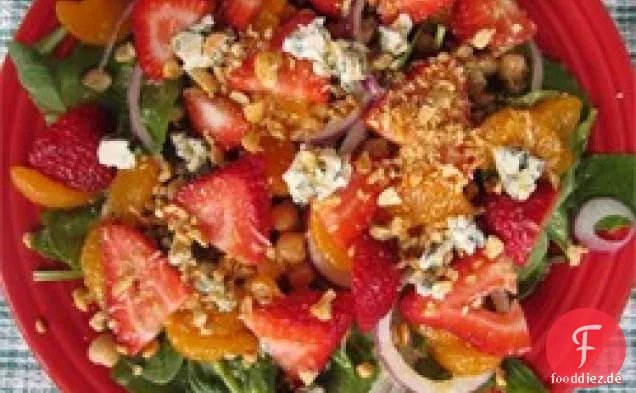 Jean ' s Super-Salat mit Ingwer-Zitrus-Dressing