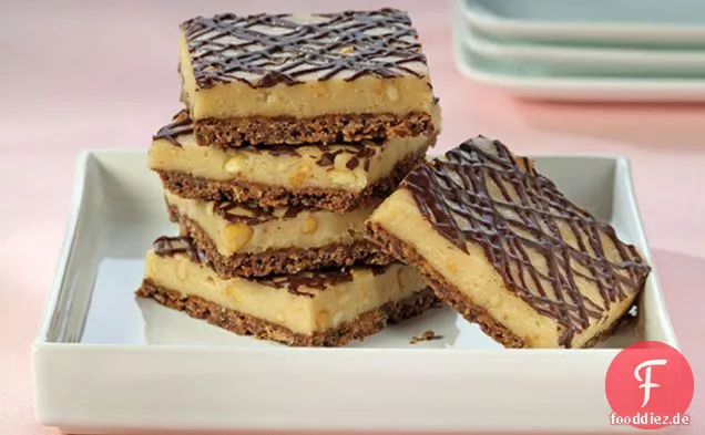 Schokolade-Erdnussbutter-Riegel
