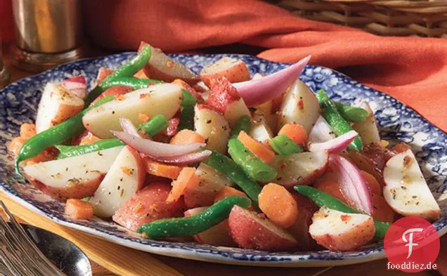 Toskanischer Gemüse-Kartoffelsalat